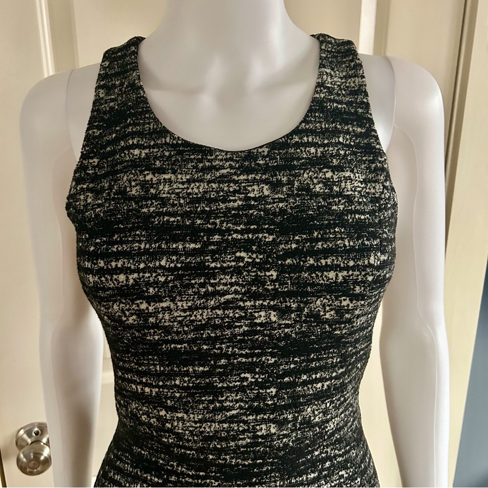 Banana Republic Abstract Racerback Drop Waist Fit and Flare Mini Dress - Picture 3 of 12